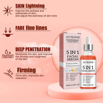 5 In 1 Fade Fine Lines Firming Face Serum