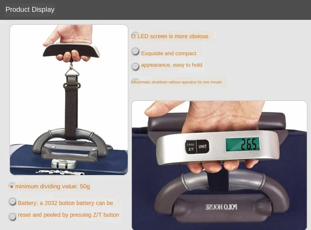 Digital Electronic Portable Luggage Scale