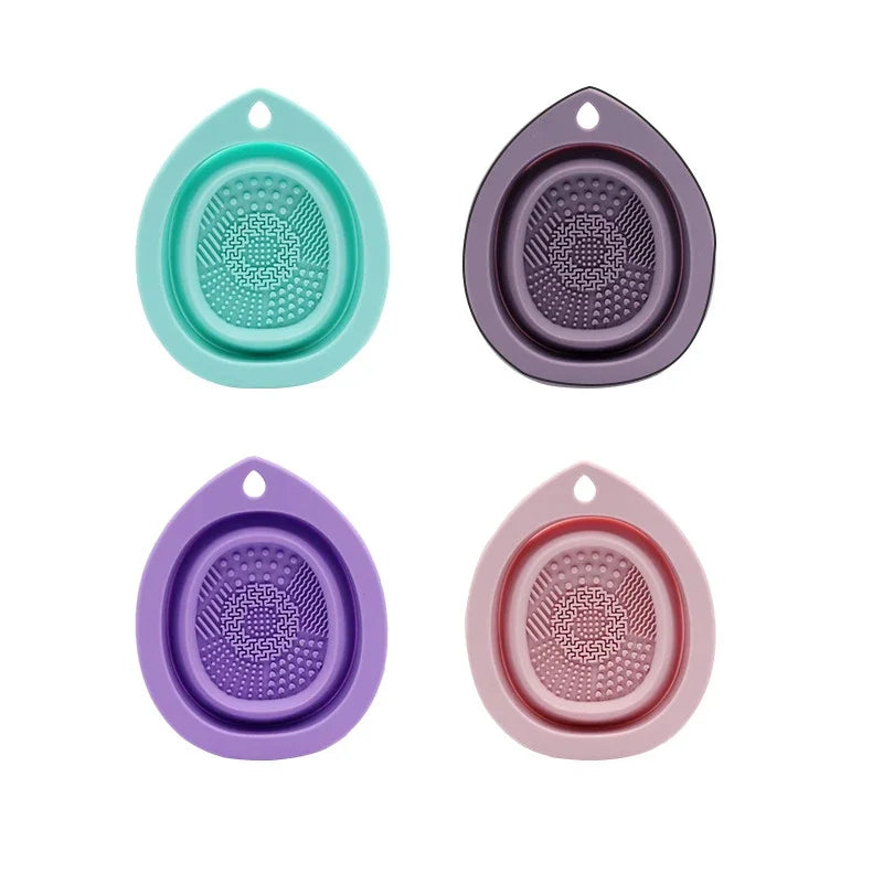 Foldable Silicone Makeup Brush Cleaner